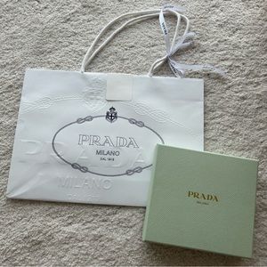 Prada Shopping Bag and Exclusive Chocolate Box